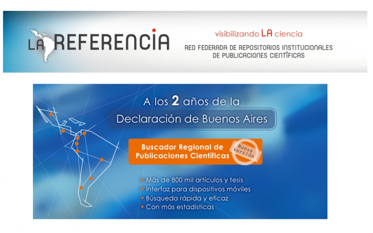 LA Referencia lanza nueva versi&oacute;n del buscador de publicaciones
