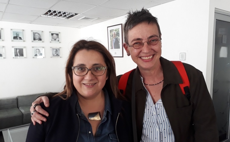 Patricia Mu&ntilde;oz y Bianca Amaro